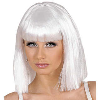 Peruk Showgirl Vit