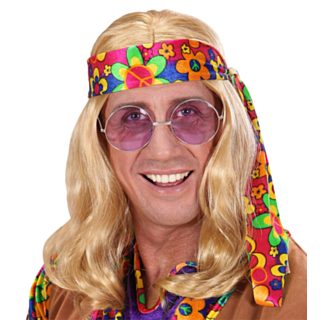Hippie dude Peruk Blond