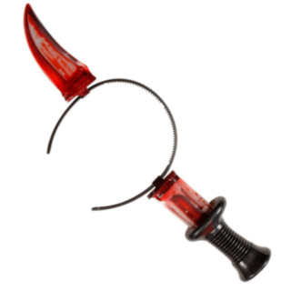 Blodig Kniv Hårband