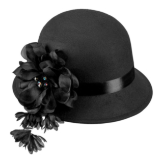 20-tal Hatt Svart