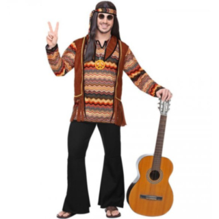 Fredlig Hippie Maskeraddräkt