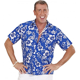 Hawaiiskjorta Blå