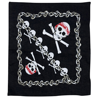 Pirat Dödskalle Bandana
