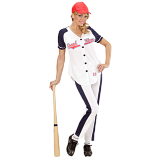 Baseballtjej Maskeraddräkt