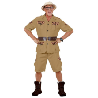 Herr Safari Maskeraddräkt