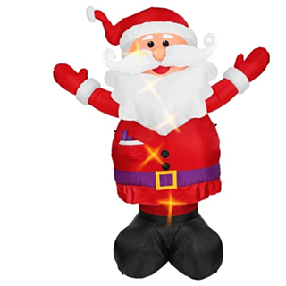Stor Uppblåsbar Jultomte