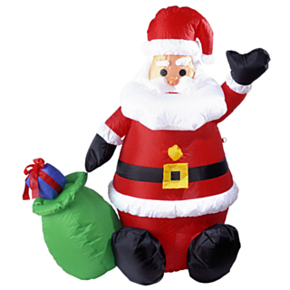 Uppblåsbar Jultomte