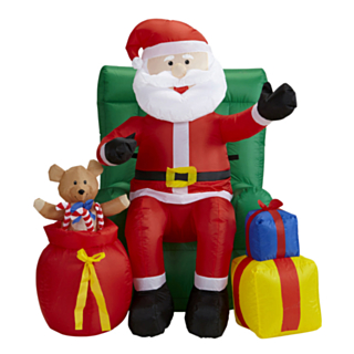 Uppblåsbar Jultomte Rörlig