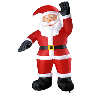 Stor Uppblåsbar Jultomte
