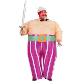 Uppblåsbar Viking Maskeraddräkt Uppblåsbar Viking Maskeraddräkt
