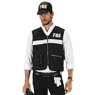 FBI-tekniker Maskeraddräkt