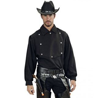 Cowboyskjorta Svart
