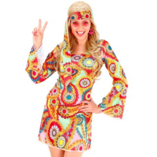 60-tals Hippie Maskeraddräkt