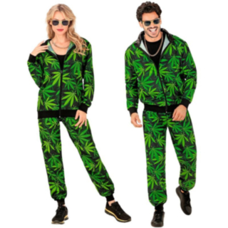 Ganja Träningsoverall Maskeraddräkt