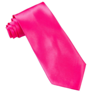 Satinslips Neonrosa