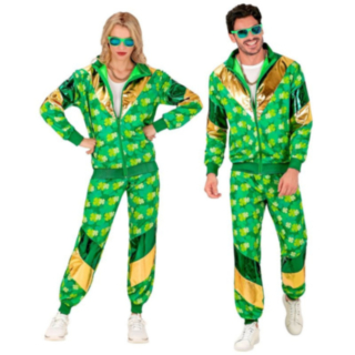 St. Patrick's Day Träningsoverall Maskeraddräkt