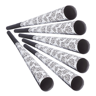 Happy New Year Trumpet Silver