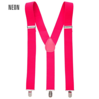 Hängslen UV Neonrosa
