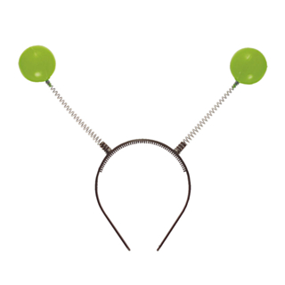 Antenner Hårband Grön