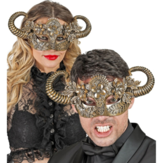 Väduren Halvmask Guld