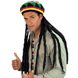 Rastaperuk Långa Dreadlocks