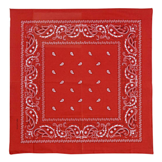 Röd Cowboybandana