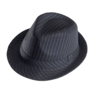 Gangster Svart Fedorahatt