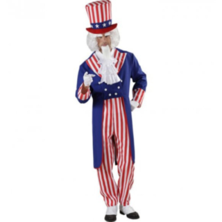 Mr. America Uncle Sam Maskeraddräkt