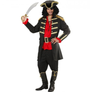 Cool piratkapten Maskeraddräkt