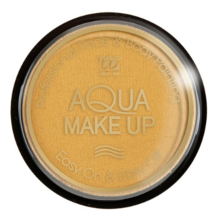 Metalliskt Aqua Smink Guld