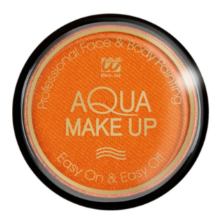 Metalliskt Aqua Smink Orange
