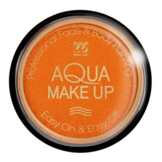Metalliskt Aqua Smink Orange