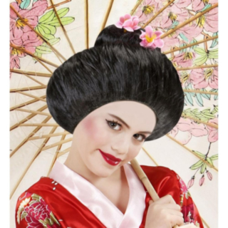 Geisha Barnperuk Svart
