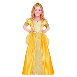 Gul Prinsessa Barndräkt