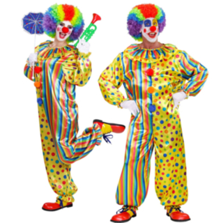 Skojig Clown Maskeraddräkt