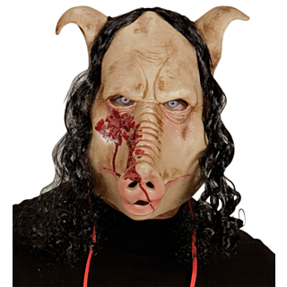Blodigt Grishuvud Mask