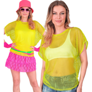 Nättröja Neongul