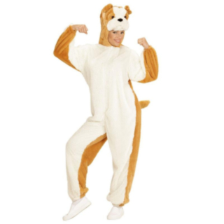 Mjuk Bulldog Maskeraddräkt