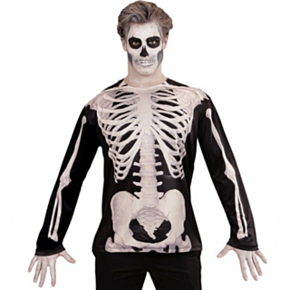 Långärmad Skelettröja Herr