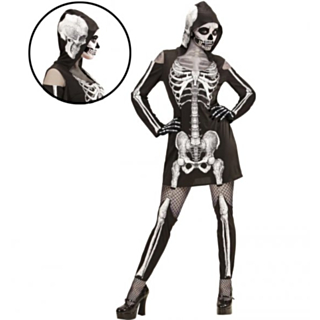X-Ray Skelettjej Maskeraddräkt