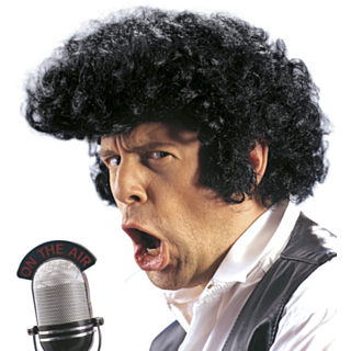 Rock'n'Roll Lockig Peruk