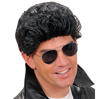 Grease Peruk Svart