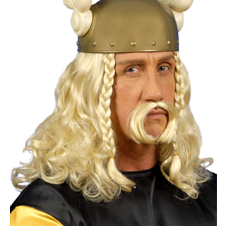 Obelix peruk med skägg