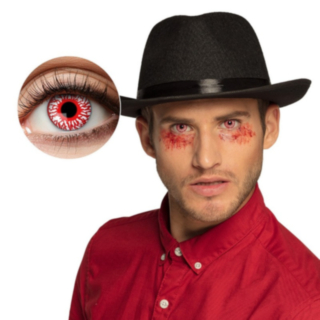 Blodisprängda Halloweenlinser