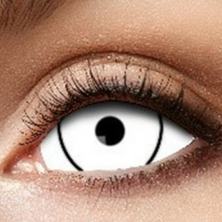 Ghost Sclera Kontaktlinser Vit
