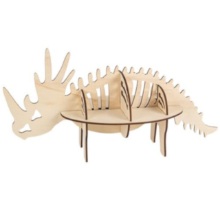 Dinosaurie Displaystativ Trä