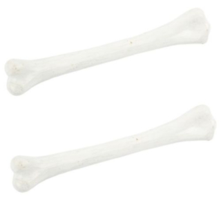 Dekorativa Ben Resin Vit 2-Pack