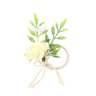 Blomma Servettring Grön