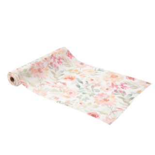 Blommig Bordslöpare Pastell