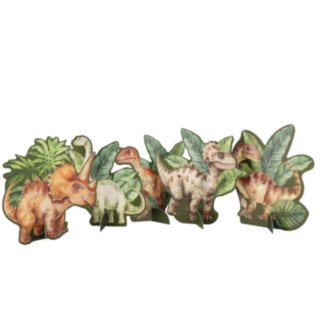 Dinosaurie Bordsdekorationer